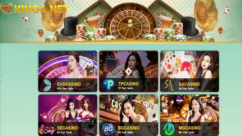 Tìm hiểu về sảnh casino 79king4